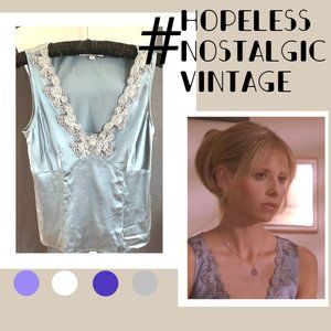 Vintage Nanette Lepore tank top ASO Buffy Summers